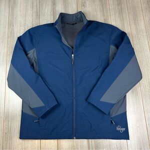 Kroger Jacket 2XL XXL Employee Uniform Softshell Port Authority Blue